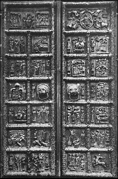 Бронзовые двери церкви Св. Софии